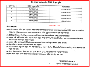 ঈদের পরের দিন কি ট্রেন চলবে