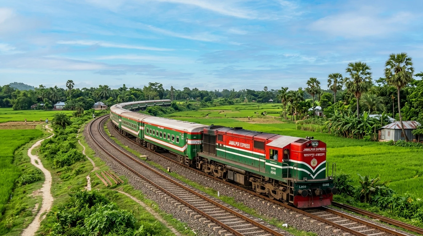 জামালপুর এক্সপ্রেস ট্রেনের সময়সূচী