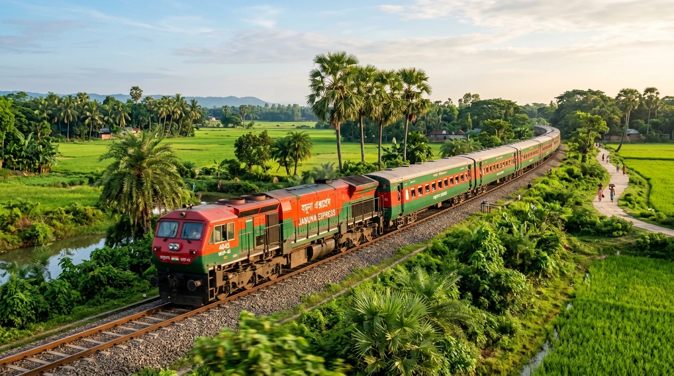 যমুনা এক্সপ্রেস ট্রেনের সময়সূচী ও ছবি
