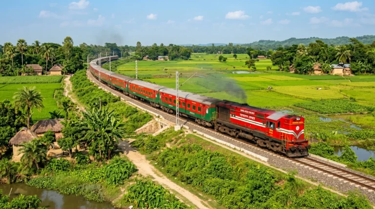 কিশোরগঞ্জ এক্সপ্রেস ট্রেনের সময়সূচী ও ছবি