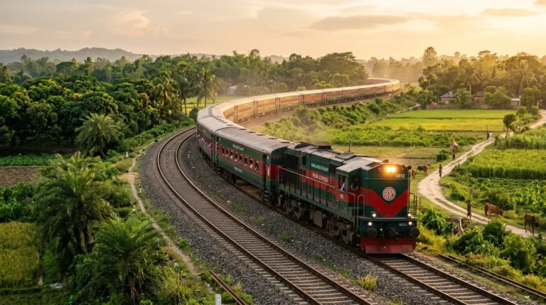 পদ্মা এক্সপ্রেস ট্রেনের সময়সূচী ও ছবি